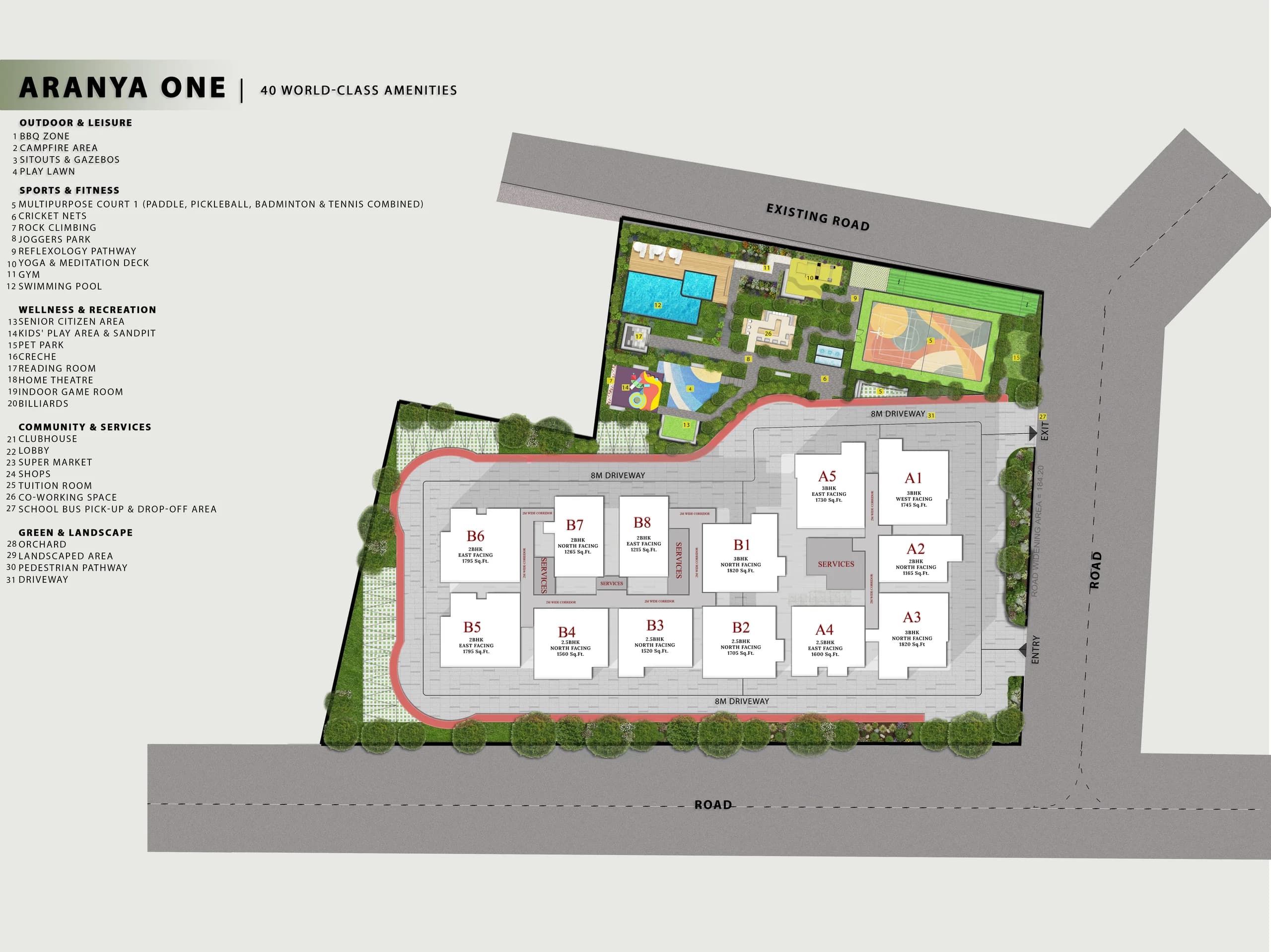 Aranya One Master Plan