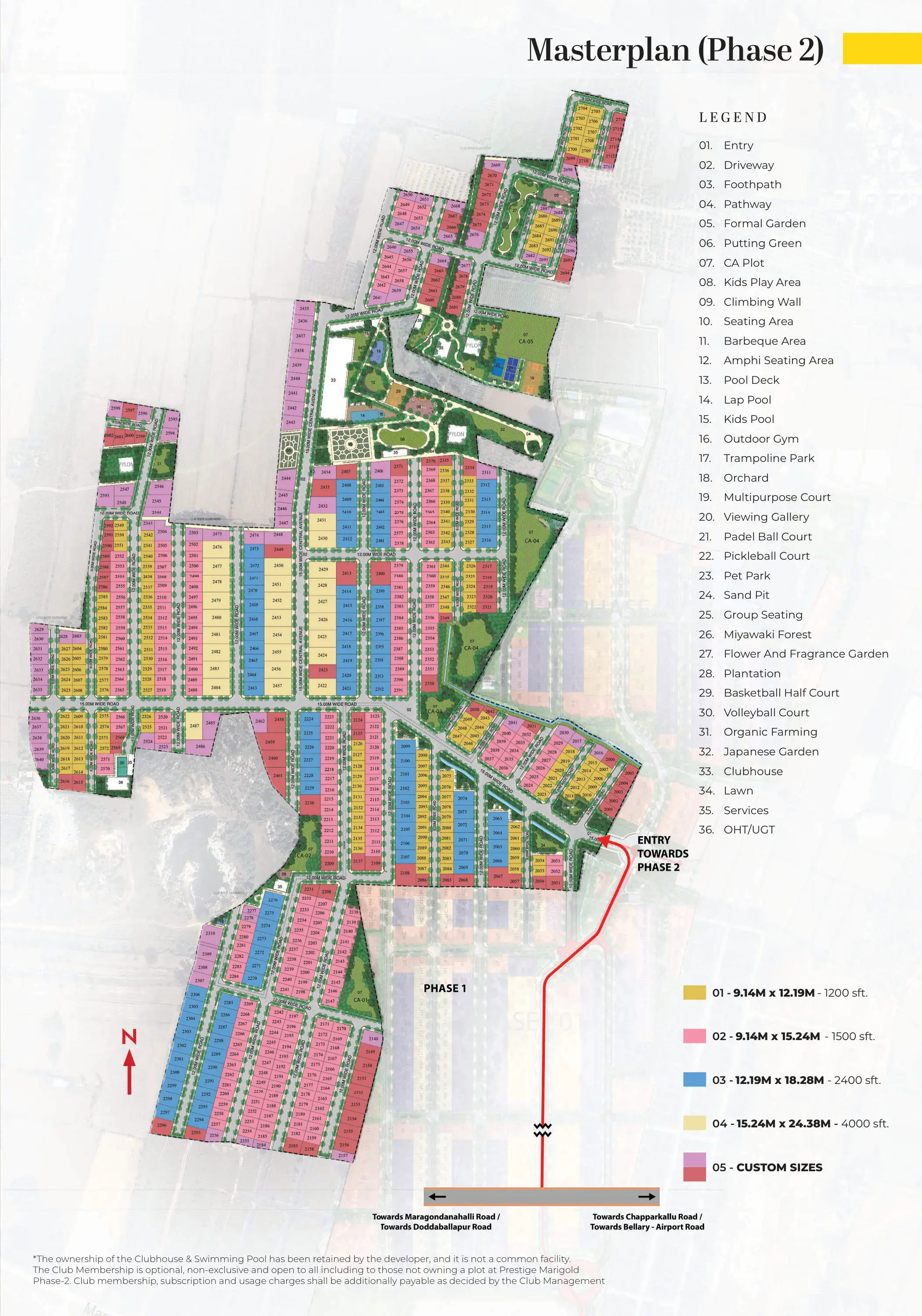 Prestige Marigold Phase 2 Master Plan